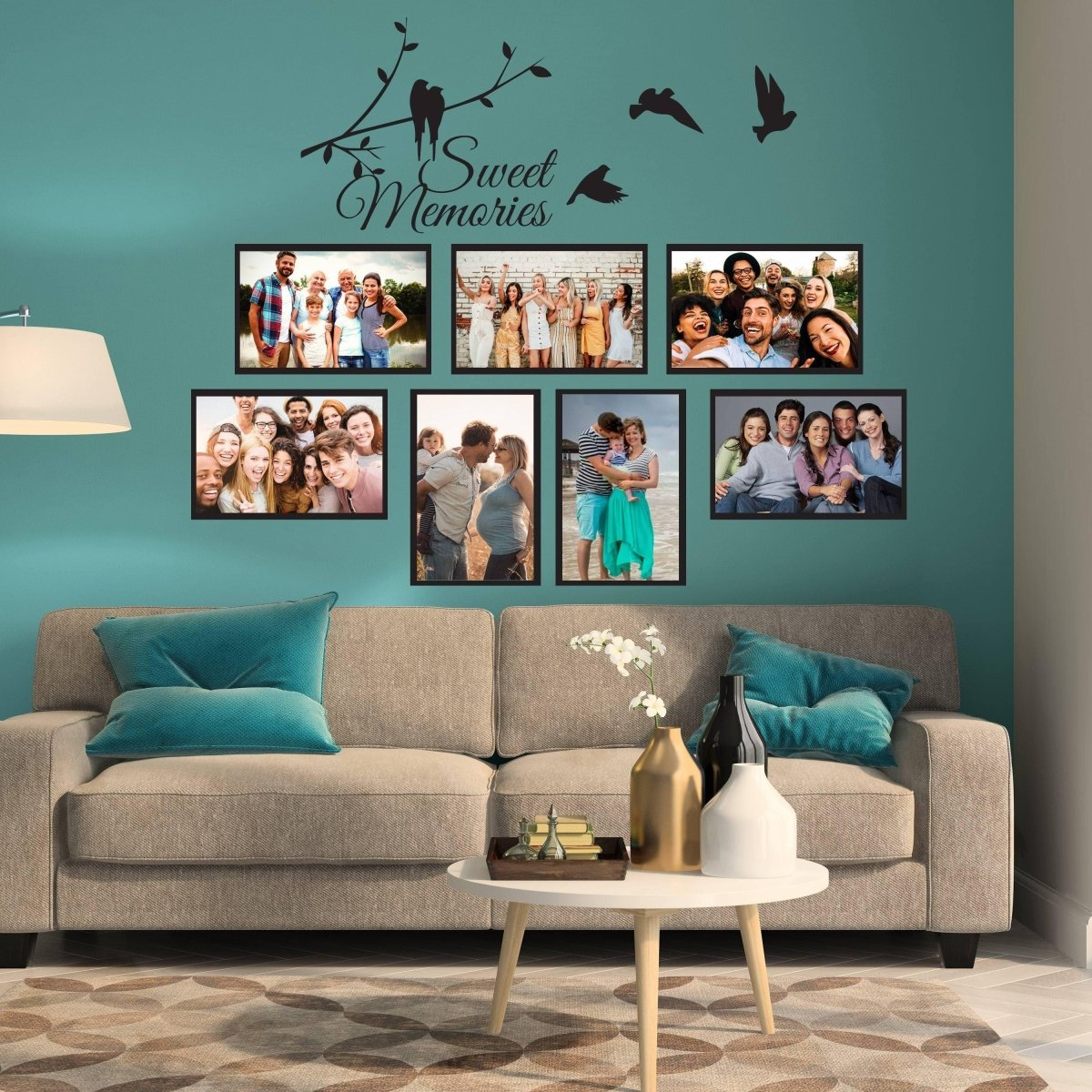 Vinyl Wall Decal - Stylish and Sophisticated Frames Design