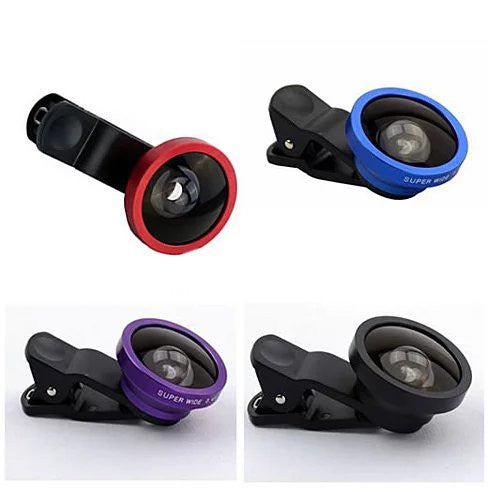 SUPER WIDE Clip and Snap Lens for iPhone and any Smartphone